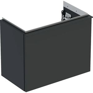GEBERIT ICON skrinka pod umývadlo 52x30,7x41,5 cm, 1 zásuvka, matná lávová