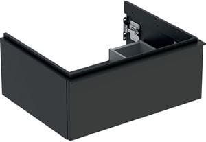 GEBERIT ICON skrinka pod umývadlo 59,2x47,6x24,7 cm, 1 zásuvka, matná lávová