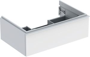 GEBERIT ICON skrinka pod umývadlo 74x47, 6x24, 7 cm, 1 zásuvka, matná biela