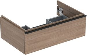 GEBERIT ICON skrinka pod umývadlo 74x47, 6x24, 7 cm, 1 zásuvka, dub