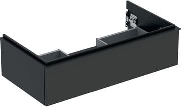GEBERIT ICON skrinka pod umývadlo 88,8x47,6x24,7 cm, 1 zásuvka, matná lávová