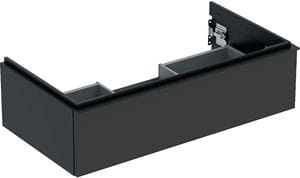 GEBERIT ICON skrinka pod umývadlo 88,8x47,6x24,7 cm, 1 zásuvka, matná lávová