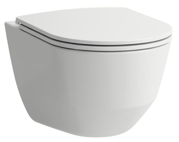 LAUFEN PRO závesné WC, so SoftClose sedadlom, Rimless splachovanie H8669570000001 Obrázek - Hlavní obrázek