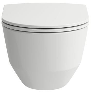 LAUFEN PRO závesné WC, so SoftClose sedadlom, Rimless splachovanie H8669570000001 Obrázek - fotka