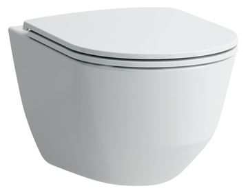 LAUFEN PRO závesné WC, so SoftClose sedadlom, Rimless splachovanie H8669570000001 Obrázek - fotka
