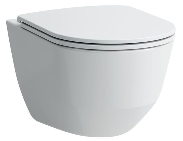 LAUFEN PRO závesné WC, so SoftClose sedadlom, Rimless splachovanie H8669570000001 Obrázek - fotka