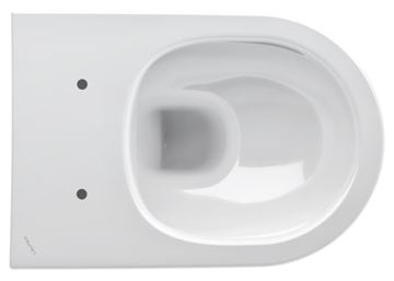 LAUFEN PRO závesné WC, so SoftClose sedadlom, Rimless splachovanie H8669570000001 Obrázek - fotka