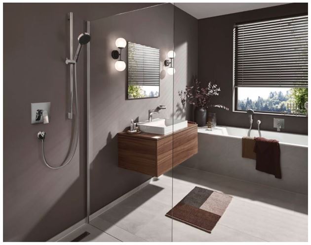 HANSGROHE VIVENIS sprchová podomietková batéria, matná čierna 75615670 Obrázek - fotka