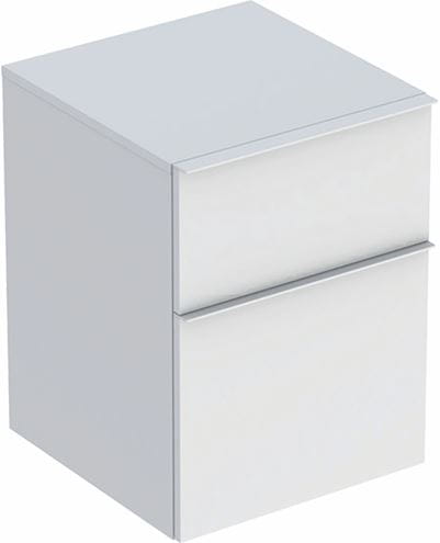 GEBERIT ICON nízka skrinka 45x47,6x60 cm, 2 zásuvky, matná biela 502.315.01.3 Obrázek - Hlavní obrázek