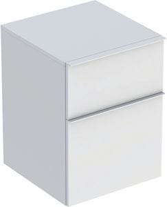 GEBERIT ICON nízka skrinka 45x47,6x60 cm, 2 zásuvky, matná biela