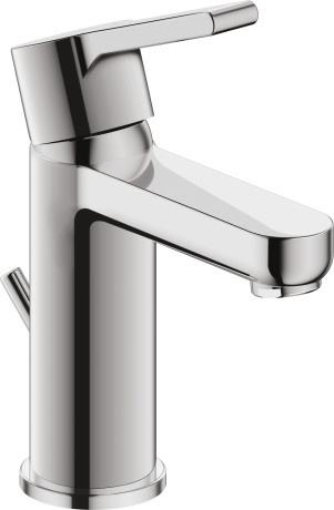 DURAVIT B.2 umývadlová stojanková batéria, s odtokovou súpravou, chróm B21010001010 Obrázek - fotka
