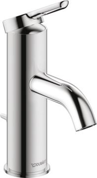 DURAVIT C.1 umývadlová stojanková batéria, s odtokovou súpravou, chróm C11010001010 Obrázek - fotka