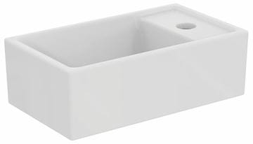 IDEAL STANDARD TEMPO umývadlo 37 cm, s otvorom pre batériu vpravo, bez prepadu