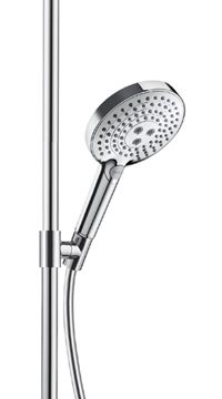 HANSGROHE RAINDANCE SELECT S SHOWEPIPE 300 sprchový set s termostatickou batériou, horná sprcha, ručná sprcha s 3 prúdmi, tyč, hadica, chróm 27133000 Obrázek - fotka
