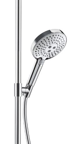 HANSGROHE RAINDANCE SELECT S SHOWEPIPE 300 sprchový set s termostatickou batériou, horná sprcha, ručná sprcha s 3 prúdmi, tyč, hadica, chróm 27133000 Obrázek - fotka