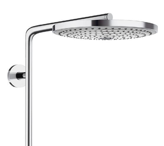 HANSGROHE RAINDANCE SELECT S SHOWEPIPE 300 sprchový set s termostatickou batériou, horná sprcha, ručná sprcha s 3 prúdmi, tyč, hadica, chróm 27133000 Obrázek - fotka