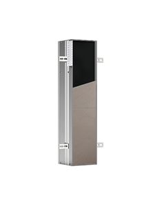 CONCEPT 300 nízka skrinka 15,3x15x80,3 cm, 1 dvierka, pánty vpravo, Push-open, s držiakom toaletného papiera, s WC štetkou, na obloženie