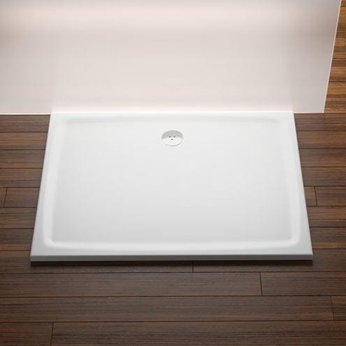 CONCEPT 100 sprchová vanička 100x80 cm, liaty mramor, bez nožičiek XA03A41101005 Obrázek - fotka