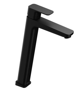 RAVAK 10° FREE BLACK umývadlová stojanková batéria, čierna