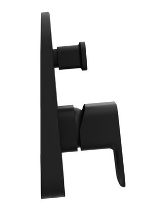 RAVAK 10° FREE BLACK TD F 065.20 vaňová podomietková batéria, s prepínačom, čierna mat X070158 Obrázek - fotka
