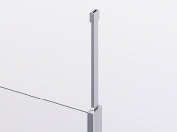 RONAL DIVERA D22WI1V stena walk-in 70x200 cm, aluchróm/číre sklo D22WI1V 070 50 07 Obrázek - fotka
