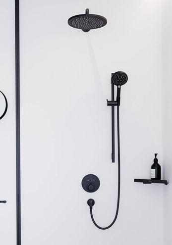 HANSGROHE CROMA 280 1JET horná sprcha pr. 280 mm, matná čierna 26220670 Obrázek - fotka
