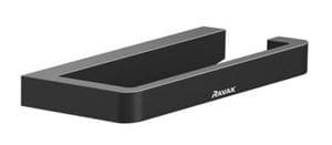 RAVAK 10° BLACK TD 400.20 držiak toaletného papiera, nástenný, matná čierna