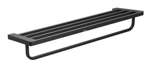 RAVAK 10° BLACK TD 330.20 držiak uterákov 630 mm, matná čierna