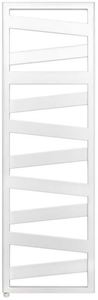 ZEHNDER KAZEANE designový radiátor 600/1340, pripojenie spodné, black matt