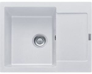 FRANKE MARIS MRG 611-62 fragranitový drez 620x500 mm, otočný, odkvapkávač, biela ľad