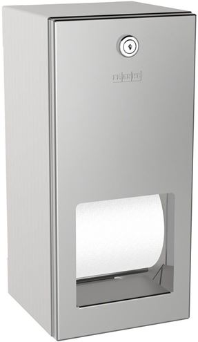 FRANKE RODAN RODX672 zásobník toaletného papiera 144x138x301mm dvojitý, nástenný, nerez 2000090072 Obrázek - Hlavní obrázek