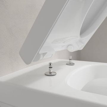 VILLEROY & BOCH ARCHITECTURA závesné WC, so SoftClosing sedadlom, DirectFlush splachovanie, alpská biela 4694HR01 Obrázek - fotka