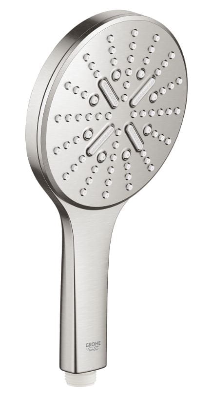 GROHE RAINSHOWER SMARTACTIVE 130 ručná sprcha pr. 130 mm, 3 prúdy, Water Saving, supersteel