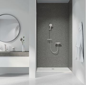 GROHE RAINSHOWER SMARTACTIVE 130 ručná sprcha pr. 130 mm, 3 prúdy, Water Saving, supersteel 26574DC0 Obrázek - fotka