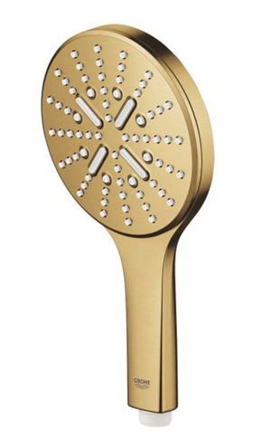 GROHE RAINSHOWER SMARTACTIVE 130 ručná sprcha pr. 130 mm, 3 prúdy, Water Saving, brúsený cool sunrise 26574GN0 Obrázek - fotka