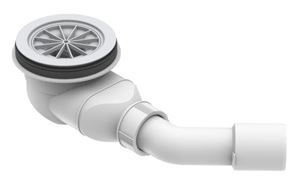 LAUFEN SOLUTIONS vaničkový sifón pr. 90 mm, biela