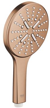 GROHE RAINSHOWER SMARTACTIVE 130 ručná sprcha pr. 130 mm, 3 prúdy, Water Saving, brúsený warm sunset