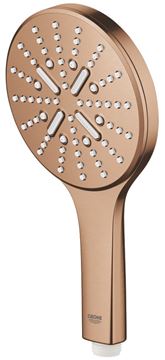 GROHE RAINSHOWER SMARTACTIVE 130 ručná sprcha pr. 130 mm, 3 prúdy, Water Saving, brúsený warm sunset 26574DL0 Obrázek - fotka