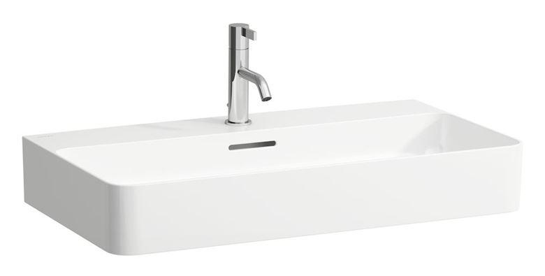 LAUFEN VAL umývadlo 75 cm, s otvorom pre batériu a prepadom, LCC H8102854001041 Obrázek - Hlavní obrázek