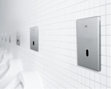 GROHE TECTRON SKATE senzorový splachovač pisoárov, napájanie zo siete, kartáčovaný nerez 37321SD1 Obrázek - fotka