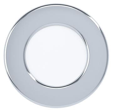 EGLO FÚEVA 5 stropné LED svietidlo, 4000 K, 330 lm, 86 mm, chróm