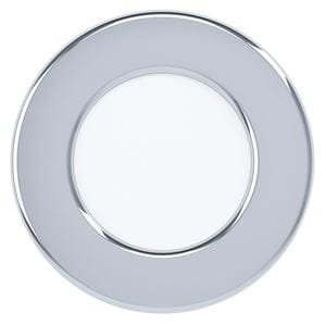 EGLO FÚEVA 5 stropné LED svietidlo, 4000 K, 330 lm, 86 mm, chróm