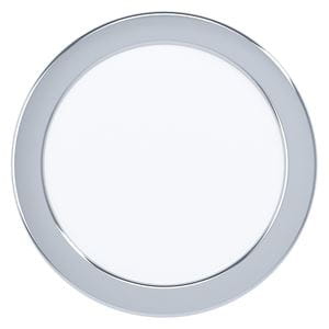 EGLO FÚEVA 5 stropné LED svietidlo, 4000 K, 1350 lm, 166 mm, chróm