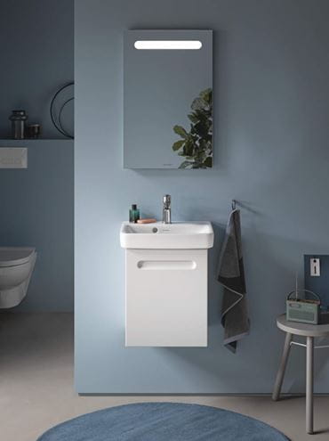DURAVIT NO.1 umývadielko 45 cm, s otvorom pre batériu a prepadom 07434500002 Obrázek - fotka