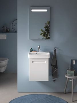 DURAVIT NO.1 umývadielko 45 cm, s otvorom pre batériu a prepadom 07434500002 Obrázek - fotka