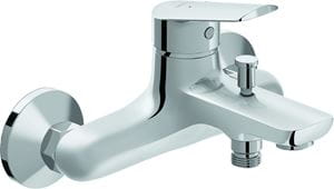 DURAVIT NO.1 vaňová nástenná batéria, s prepínačom, chróm