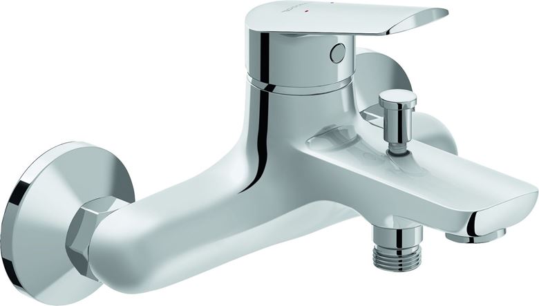DURAVIT NO.1 vaňová nástenná batéria, s prepínačom, chróm N15230000010 Obrázek - Hlavní obrázek