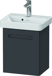 DURAVIT NO.1 skrinka pod umývadielko 39x31,6x47,8 cm, 1 dvierka, pánty vpravo, Graphit matt