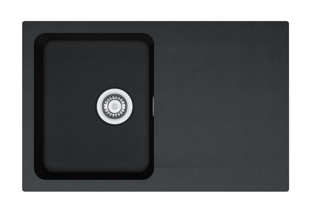 FRANKE ORION OID 611-78 tectonitový drez 780x500 mm, otočný, odkvapkávač, čierna
