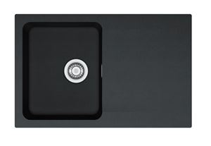 FRANKE ORION OID 611-78 tectonitový drez 780x500 mm, otočný, odkvapkávač, čierna